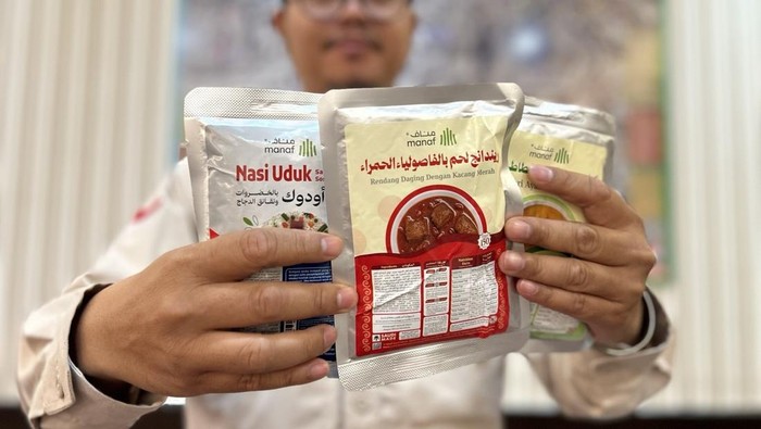 3 Juta Makanan Siap Santap Tersedia untuk Jemaah Haji, Isinya Rendang hingga Nasi Uduk