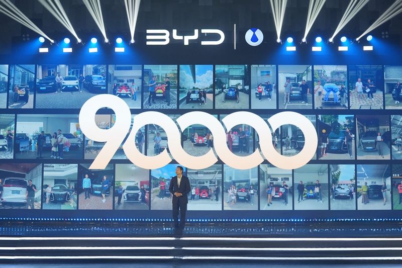 90 ribu mobil BYD sudah beredar di jalanan Indonesia