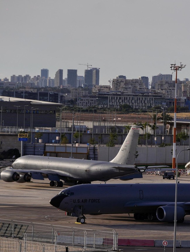 Bandara Ben Gurion Jadi Lokasi Parkir Pesawat Tanker Militer AS