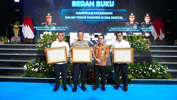 Bedah buku berjudul 'Gamifikasi Kekerasan dalam Teror Modern di Era Digital' (dok istimewa)