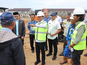 Andi Asman Tinjau Proyek Sekolah Rakyat Rp 230 M di Bone, Progres Capai 65%