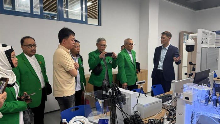 Delegasi UMI saat berkunjung ke Minjiang University. Dokumen Istimewa