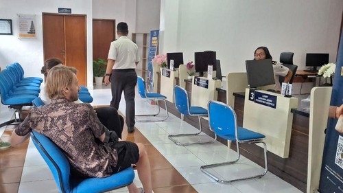 Kantor Imigrasi Kelas III Non TPI Tabanan kebanjiran pemohon meski baru beroperasi sekitar dua bulan. /Istimewa
