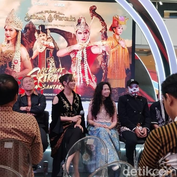 Jumpa pers Pagelaran Sabang Merauke 2026 di Grand Indonesia East Mall, Jakarta Pusat, Rabu (20/5/2026).