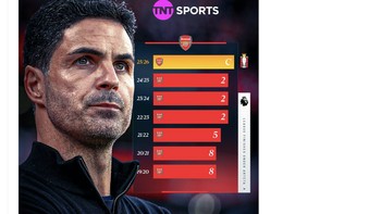 Setelah nyaris juara di musim-musim sebelumnya, Arteta kali ini benar-benar membuat Arsenal juara. Foto: X.com