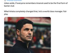 Arteta Antar Arsenal Juara, Netizen: Percaya Proses Akhirnya Berhasil