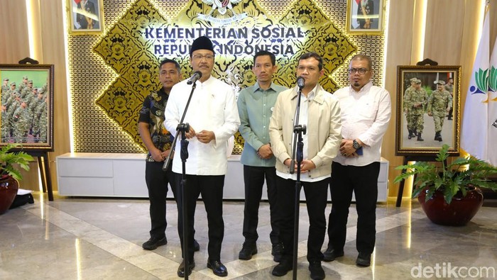 Menteri Sosial Saifullah Yusuf atau Gus Ipul (Brigitta/detikcom)