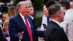 Momen Santai di Gedung Putih, Donald Trump dan Melania Trump Sapa Tamu Piknik Kongres