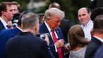 Momen Santai di Gedung Putih, Donald Trump dan Melania Trump Sapa Tamu Piknik Kongres