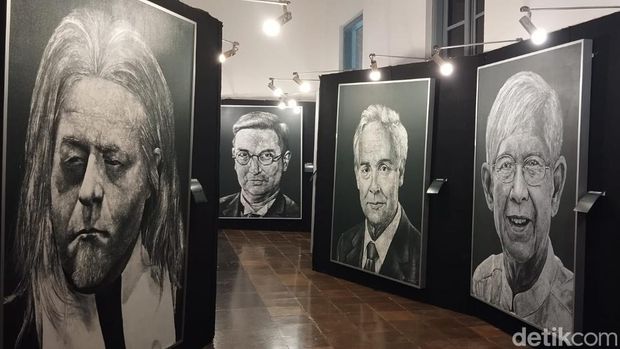 Pameran Seni SciArt 80 Dipamerkan di Museum Kebangkitan Nasional (Muskitnas), Jakarta Pusat.