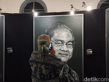 80 Lukisan Potret Ilmuwan Inspiratif Dipajang di Muskitnas hingga Raih MURI