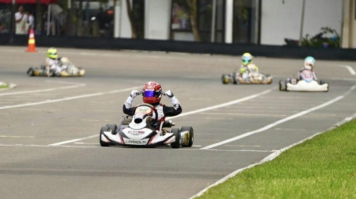 Syabil Umar Basalamah berjaya di putaran ketiga Eshark Rok Cup 2026.