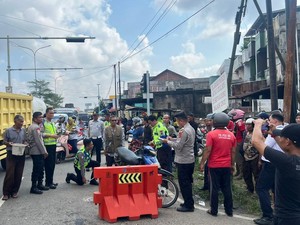 Perawat di Jambi Tewas Terlindas Usai Disenggol Truk Tangki