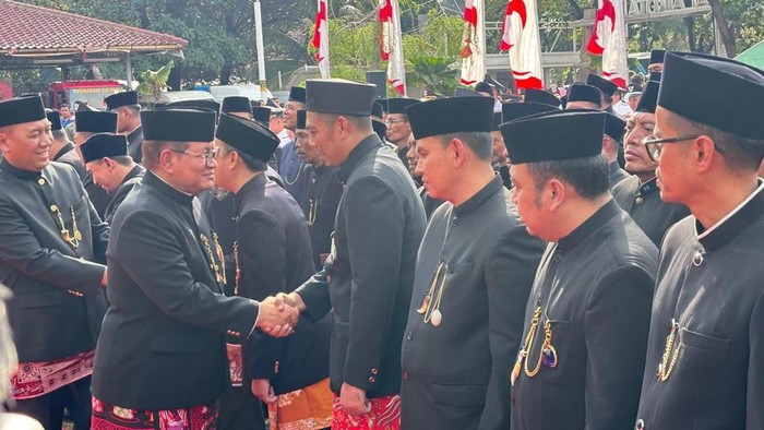Pramono Anung melantik pejabat baru di Pemprov DKI. (Belia/detikcom)