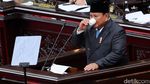 Momen Ngopi dan Candaan Prabowo Warnai Sidang Paripurna DPR