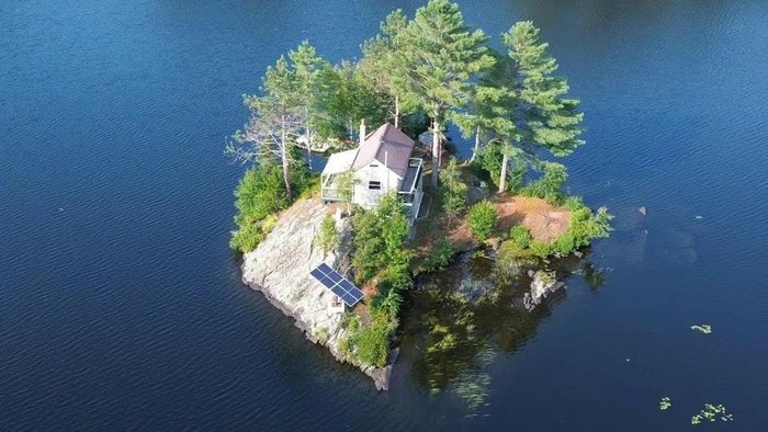 Pulau pribadi di Amerika