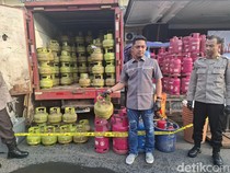 Gegara Bau Gas Seharian, Pengoplos LPG di Jogja Digerebek Polisi