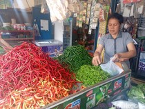 Harga Cabai Merah-Rawit di Pasar Sukaramai Medan Naik, Capai Rp 40 per Kilo