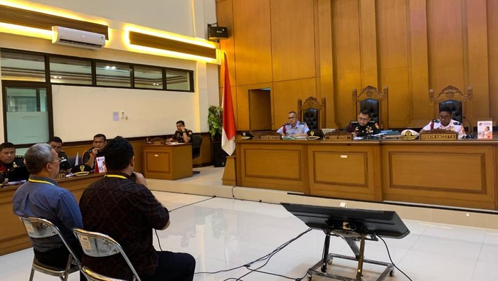 Sidang kasus air keras Andrie Yunus (detikcom)