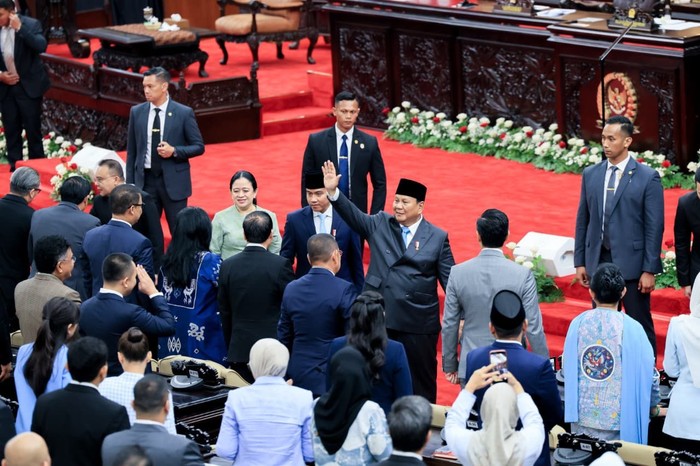Sidang Paripurna DPR di Senayan
