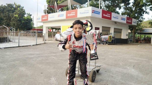 Syabil Umar Basalamah berjaya di putaran ketiga Eshark Rok Cup 2026.