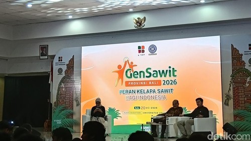 Talkshow GenSawit 2026 di Kampus Unud, Denpasar, Rabu (20/5/2026).