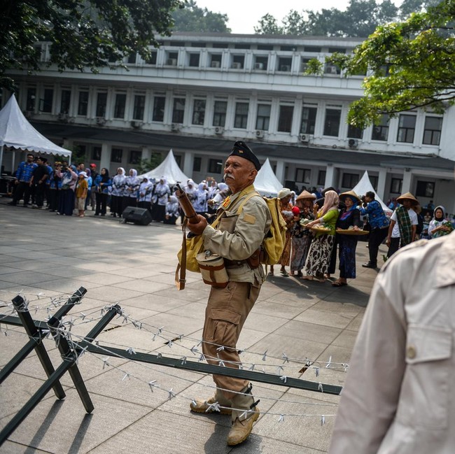 Teatrikal Hari Kebangkitan Nasional Warnai Balai Kota Bandung