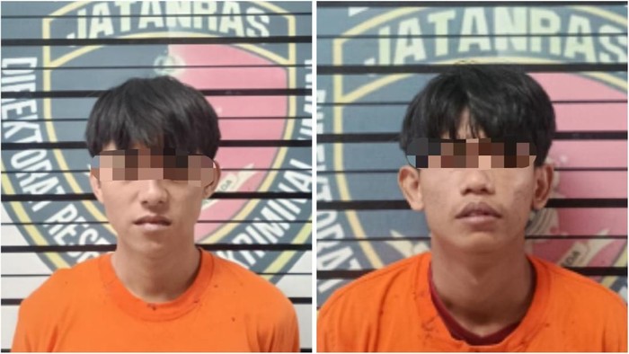 Dua tersangka pencurian motor dan burung di rumah pejabat Lampung.