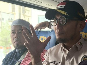 Wamenhaj Dahnil Jajal Bus Shalawat, Tinjau Hotel Terjauh dari Masjidil Haram