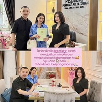 Deretan Kado Mewah Gusti Ega Untuk Angel Karamoy, Terbaru Rumah