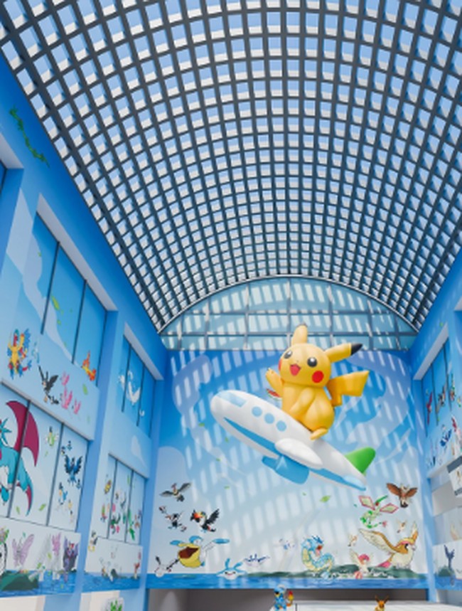 Kawaii! Potret Bandara Bertema Pokemon Pertama di Dunia