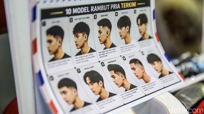 BNN Latih Pemuda Tanjung Priok Jadi Tukang Cukur Sejumlah peserta mengikuti pelatihan memotong rambut yang digelar BNN Kota Jakarta Utara di kawasan Kantor Lurah Tanjung Priok, Jakarta Utara, Kamis (21/5/2026). Kegiatan ini menjadi bagian dari pembinaan pemuda di wilayah rawan narkoba.