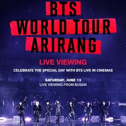 Konser Arirang BTS Edisi Busan Tayang di Bioskop!