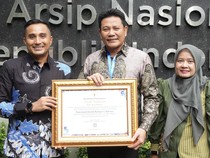 Kelola Arsip Sesuai Ketentuan, Pemkab Sidoarjo Raih Penghargaan Nasional