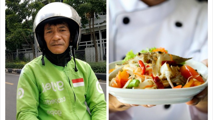 Dulu Koki Resto Thailand di Menteng, Kini Anung Banting Setir Jadi Ojol