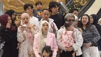 Potret Aurel-Aaliyah Massaid, Duo Mantu di Kumpul Keluarga Halilintar
