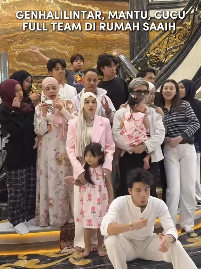 Potret Aurel-Aaliyah Massaid, Duo Mantu di Kumpul Keluarga Halilintar
