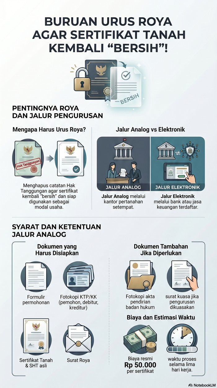 Infografis dibuat pakai Notebook LM dengan sumber detikProperti