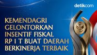 Kemendagri Gelontorkan Insentif Fiskal Rp 1 T buat Daerah Berkinerja Terbaik