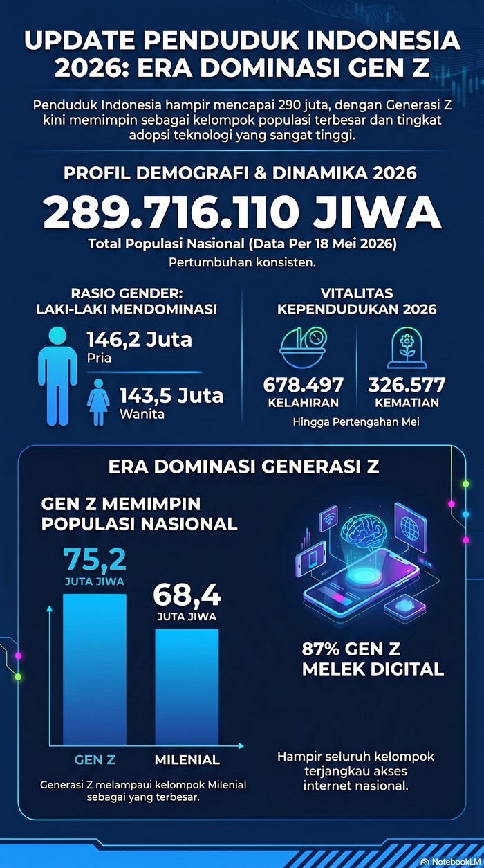 Ilustrasi kegiatan Gen-Z