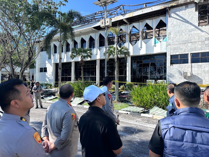 Kantor Bupati Bulungan Kebakaran