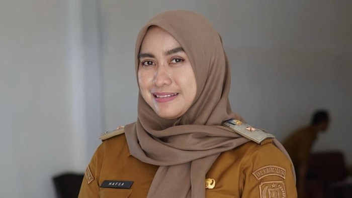 Kepala Dinas Pemberdayaan Perempuan dan Perlindungan Anak (DP3A) Konawe Selatan (Konsel) Sitti Hafsa.