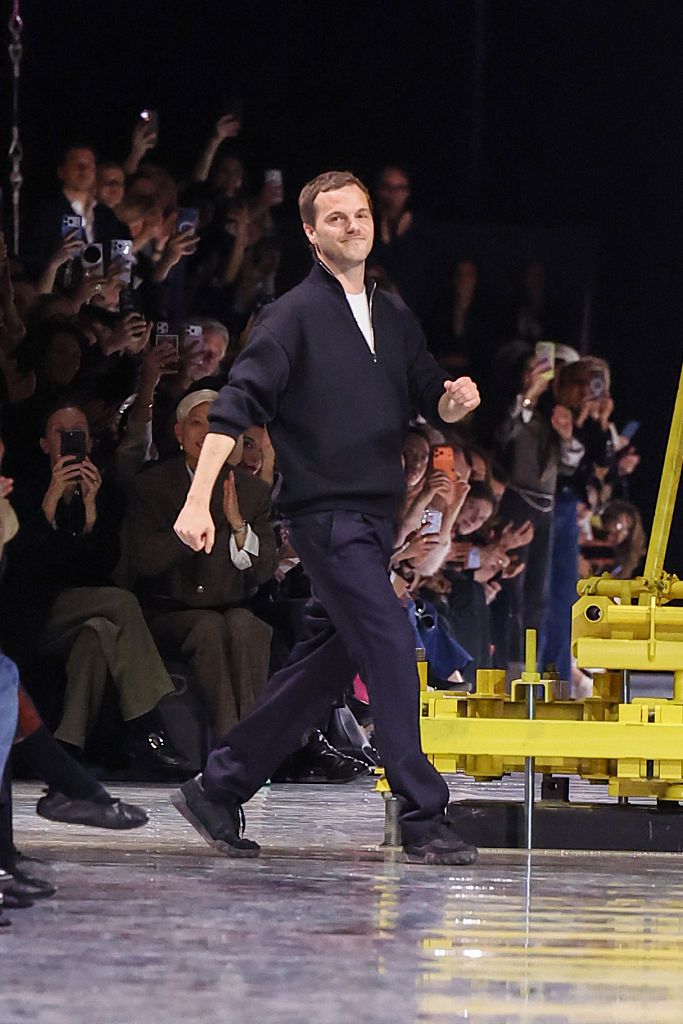 PARIS, FRANCE - MARCH 09: (EDITORIAL USE ONLY - For Non-Editorial use please seek approval from Fashion House) Creative director Matthieu Blazy walks the runway during the Chanel Womenswear Fall/Winter 2026-2027 show as part of Paris Fashion Week on March 09, 2026 in Paris, France. (Photo by Peter White/Getty Images)