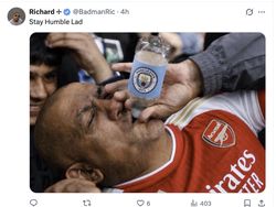 Erling Haaland Ucap Selamat ke Arsenal, Dibalas Meme Stay Humble