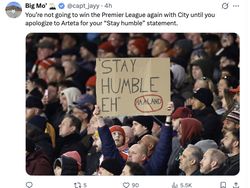Erling Haaland Ucap Selamat ke Arsenal, Dibalas Meme Stay Humble