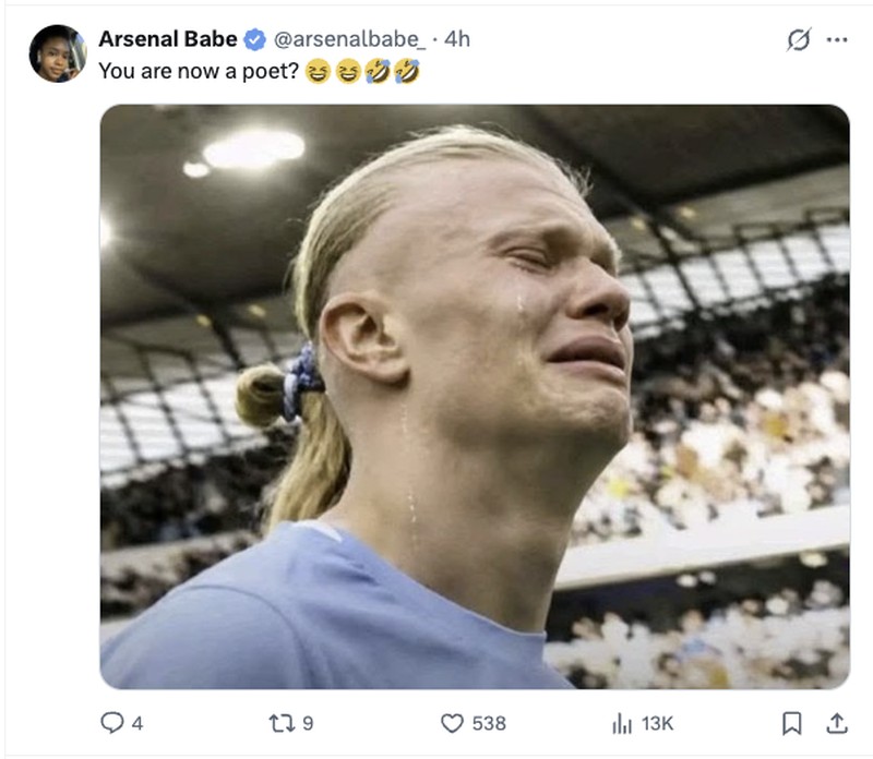 Meme Erling Haaland Stay Humble
