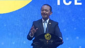 Canda Bahlil ke Gubernur Kaltim Rudy Mas'ud yang Lagi Viral