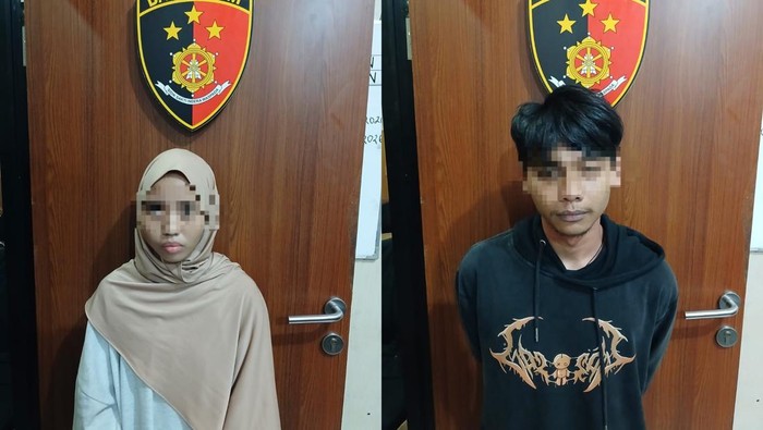 Pasangan yang diamankan Tim Resmob Satreskrim Polres Batu.
