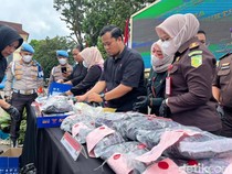 Polda Jambi Musnahkan Narkoba Rp 25 M Jaringan Internasional