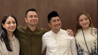 Ada Irfan Hakim dan Meisita yang mengantarkan Raffi Ahmad. Foto: dok instagram Raffi Ahmad